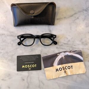 Moscot Lemtosh Black matte 46